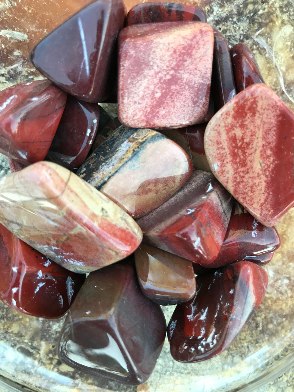 Rainbow Jasper Tumbles