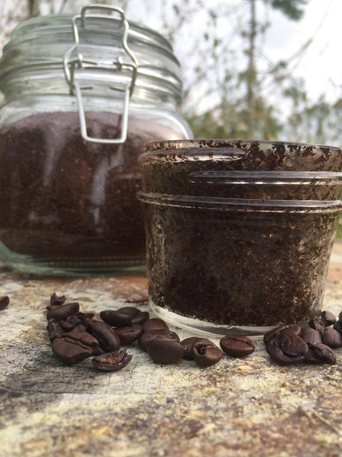 Java coconut coffee sugar scrub