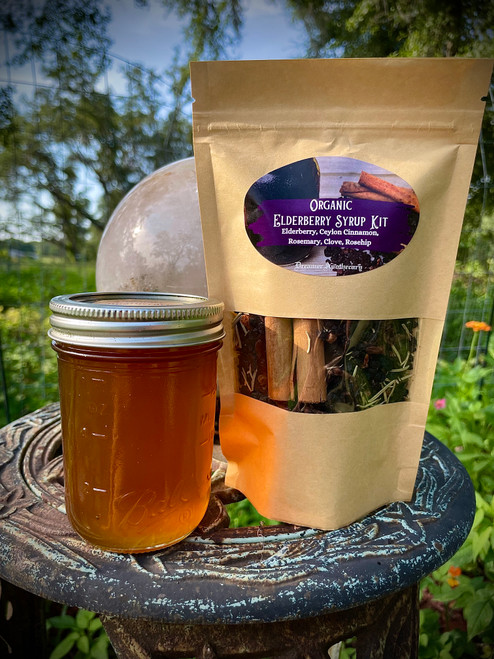 Organic Elderberry Syrup Kit- With or Without Raw Honey- DIY Elderberry - Immune System Boosting- Dreamer Apothecary, Apothecary Shop, Apothecary store, herbal remedies, Organic Elderberry Syrup Kit- With or Without Raw Honey- DIY Elderberry - Immune System Boosting- Dreamer Apothecary, Apothecary Shop, Apothecary store, herbal remedies,