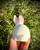 White Marble Rabbit, Crystal Bunny, Dreamer Apothecary, Snow Bunny, Christmas Carving