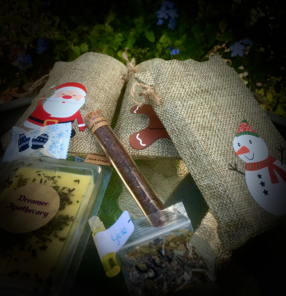 Yule Mystery Apothecary Bags