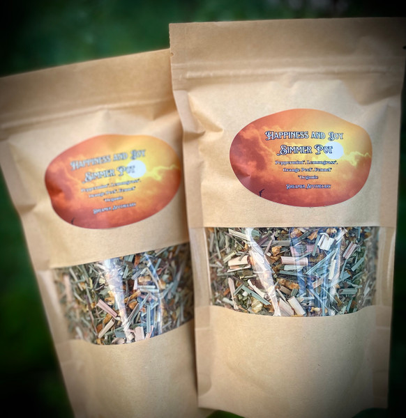 Happiness Simmer Pot, Joy Simmer Pot, Citrus Simmer Pot, Lemongrass Potpourri, Peppermint Simmer Pot, Orange Peel Potpourri, Organic Simmer Pot, Home Energy Cleansing, Fresh Scent, Natural Fragrance, Aromatherapy, Uplifting Fragrance, lemongrass, Orange, peppermint, fennel,  Dreamer Apothecary