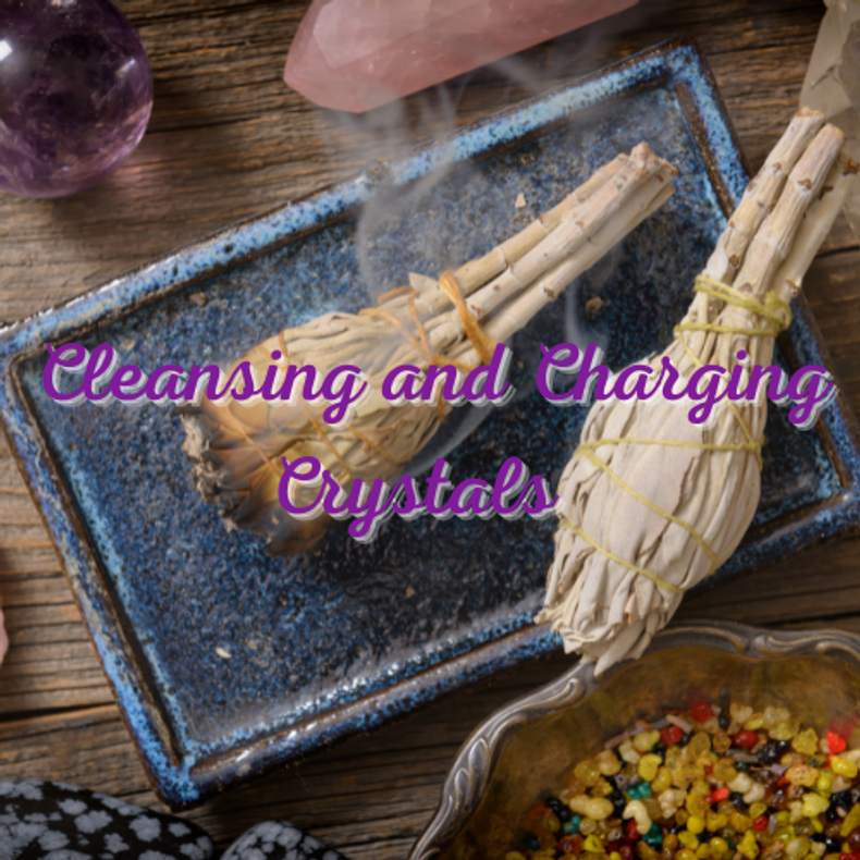 How to Cleanse and Charge Crystals- What's the Difference?