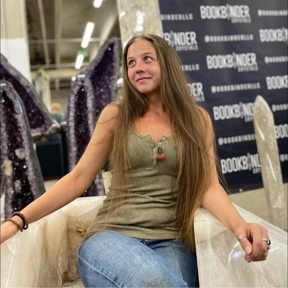 Dreamer Apothecary Owner at the Denver Gem Show