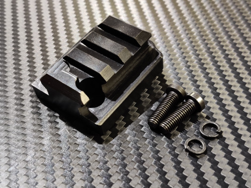 MWS RILEY KRINK PISTOL - BLEMISHED 1913 RAIL STOCK / BRACE MOUNT ADAPTOR ADAPTER - DISPLAY SHOT