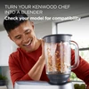 Kenwood, KAH359GL, Chef XL Thermoresist Glass Blender Attachment, Multi