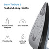 Braun,SI3055BK,TexStyle 3 Steam Iron, Black