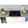 Indesit, ING61T/BKUK, 60cm Gas Hob,