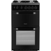 Hotpoint, HD5G00KCB/UK, Gas Freestanding Double Cooker, Black