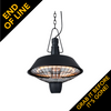 Sunred, IND-2100H, Indus Hanging Heater, Black Sunred, IND-2100H, Indus Hanging Heater, Black