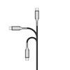 Cygnett, CY2799PCCCL, Lightning To USB-C Cable - 1M, Black