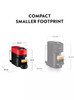 Krups, XN920540, Nespresso Vertuo Pop Coffee Pod Machine, Red 