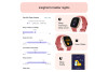 Fitbit, FB523RGRW, Versa 4 Pink Sand/Copper Rose Smart Watch, PINK