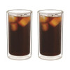 De'Longhi, DLSC325, Cold Brew Glasses - Pack of 2 x 300ml Glasses, Multi