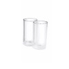 De'Longhi, DLSC325, Cold Brew Glasses - Pack of 2 x 300ml Glasses, Multi
