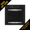 Miele, H2465BP, Single Oven, Black
