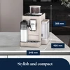 De'Longhi, EXAM440.55.BG, Rivelia Fully Automatic Bean-to-Cup Coffee Machine, Sand Beige