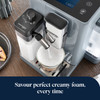 De'Longhi, EXAM440.55.G, Rivelia Fully Automatic Bean-to-Cup Coffee Machine, Pebble Grey