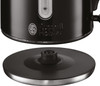 Russell Hobbs, 20462, Quiet boil 1.7L, Black Russell Hobbs, 20462, Quiet boil 1.7L, Black