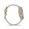 Garmin, 010-02785-04, Venu 3s Gold/Ivory 41mm, Gold - side view