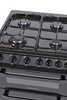 NordMende, CTG62BK, Freestanding 60cm Twin Cavity Natural Gas Cooker, Black