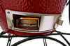 Kamado Joe, KJ23RH, Classic I Red with Cart, Side Shelves, Heat Deflector, Tools, Red