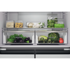 Whirlpool, WQ9B2LG, French Door 90cm Fridge Freezer 4 Door, Silver