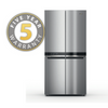 Ex-display Whirlpool, WQ9B2LG, French Door 90cm Fridge Freezer 4 Door, Silver