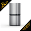 Ex-display Whirlpool, WQ9B2LG, French Door 90cm Fridge Freezer 4 Door, Silver