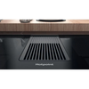 Hotpoint, PVH92BK/FKIT, 83cm Induction with Integrated Extractor and Ceramic Filter Included, Black