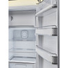 Smeg, FAB28RCR5UK, 60cm 50s Style Fridge, Cream
