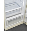 Smeg, FAB28RCR5UK, 60cm 50s Style Fridge, Cream