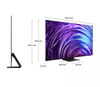 Samsung, QE65S90DATXXU, 65" S90D LASER SLIM OLED 4K HDR Smart TV, Black