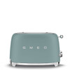 Smeg, TSF01EGMUK, Emerald Green Two Slice Toaster, Green