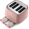 De'Longhi, CTY4003.PK, Eclettica Toaster, Pink De'Longhi, CTY4003.PK, Eclettica Toaster, Pink
