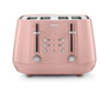 De'Longhi, CTY4003.PK, Eclettica Toaster, Pink
