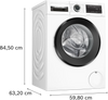 Bosch, WGG254Z0GB, Series 6 Washing Machine 10kg, White