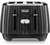 De'Longhi, KBD3001CTD4003B, Ballerina Set 4 Slice, Black
