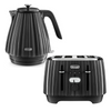 De'Longhi, KBD3001CTD4003B, Ballerina Set 4 Slice, Black