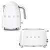 Smeg, KLF03TSF01WHUK, Kettle and Toaster, White