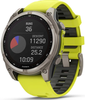 Garmin, 010-02906-21, Fenix 8 47mm Sapphire Solar, Titanium Yellow