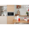 Indesit, MWI125GX, Integrated Microwave, Silver
