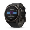 Garmin, 010-02907-11, Fenix 8 51mm Solar Sapphire, Black