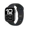 Apple, MWWQ3QA/A, Apple Watch 10 46mm Medium/Large, Jet Black