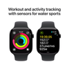 Apple, MWWQ3QA/A, Apple Watch 10 46mm Medium/Large, Jet Black
