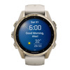 Garmin, 010-02903-11, Fenix 8 43mm AMOLED Sapphire, Premium Gold