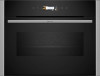 Neff, C24MR21N0B, N 70 Built In Compact Oven with Microwave Function, Silver Neff, C24MR21N0B, N 70 Built In Compact Oven with Microwave Function, Silver