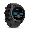 Garmin, 010-03025-01, Fenix E 47MM, Slate Gray Steel Black