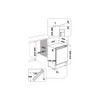 Indesit, INBUFZ011.UK, Built-In 60cm Under Counter Freezer 91L, White