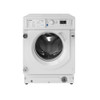 Indesit, BIWDIL861485UK, Integrated 8/6kg Washer Dryer 1400 RPM, White
